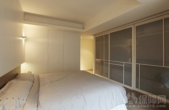 体块之间的关系在这套简约时尚装修效果图中表现得非常