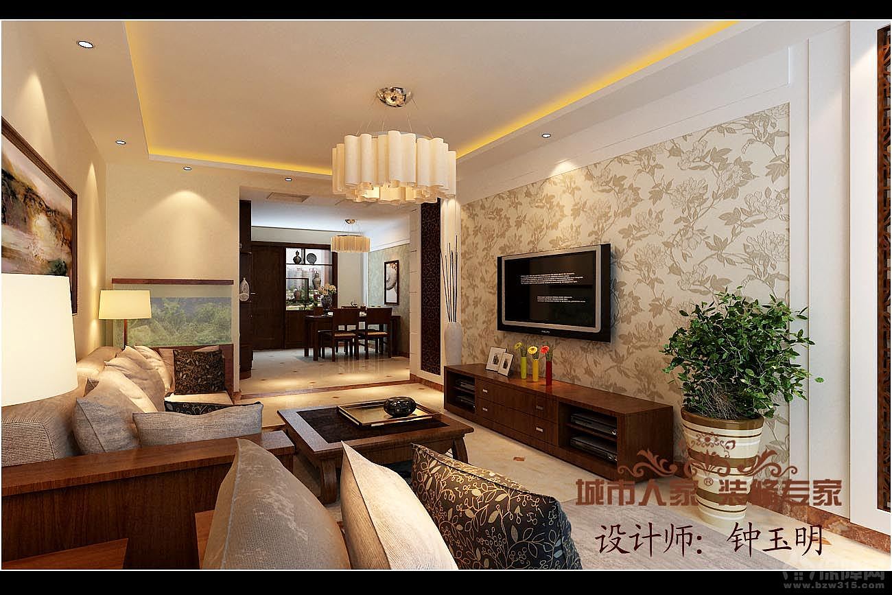 东风小区老房子改造，整体风格以中式为主，全局突显家