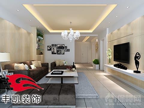 现代简约风格不尽可以时尚，也可以装修设计出无限温馨