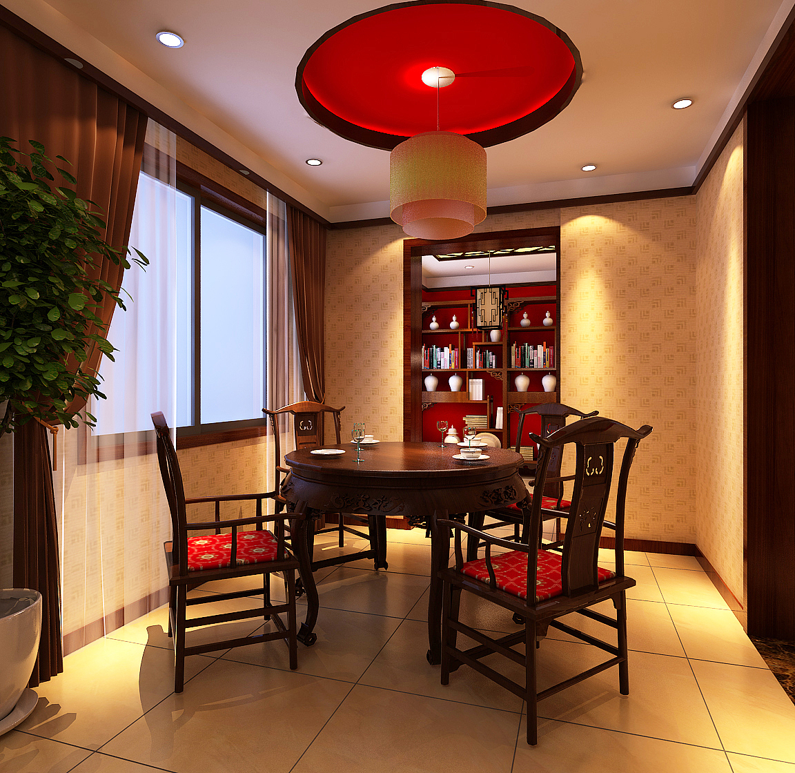 中式风格餐厅